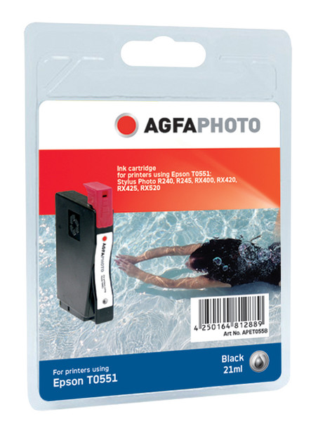 AgfaPhoto APET055B Black ink cartridge