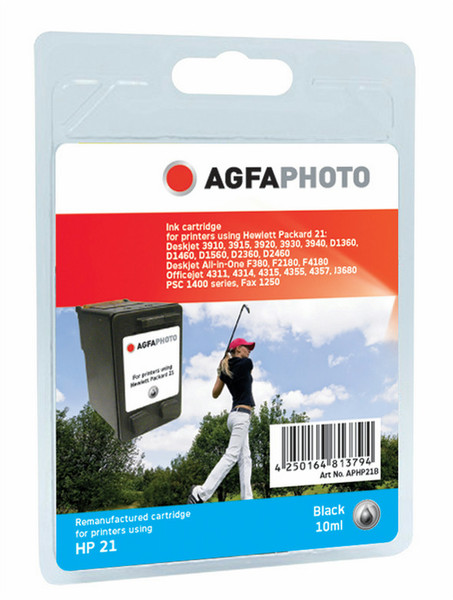AgfaPhoto APHP21B Черный струйный картридж