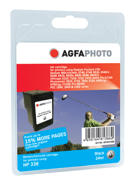 AgfaPhoto APHP338B Черный струйный картридж