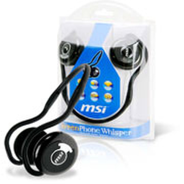 MSI SyrenPhone Whisper Стереофонический Черный гарнитура