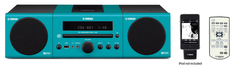 Yamaha MCR-140 Mini set 30W Blue