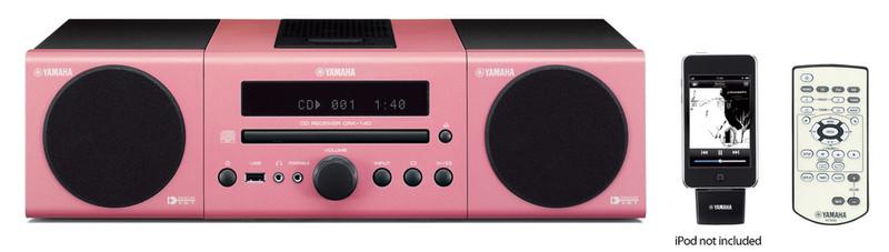 Yamaha MCR-140 Mini set 30W Pink