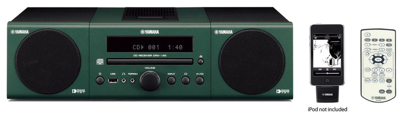 Yamaha MCR-140 Mini set 30W Green