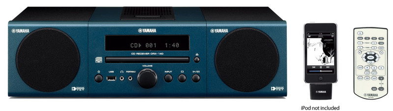 Yamaha MCR-140 Mini set 30W Blue