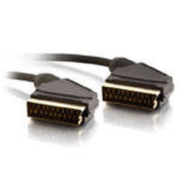 C2G 80427 1m SCART (21-pin) SCART (21-pin) Black SCART cable