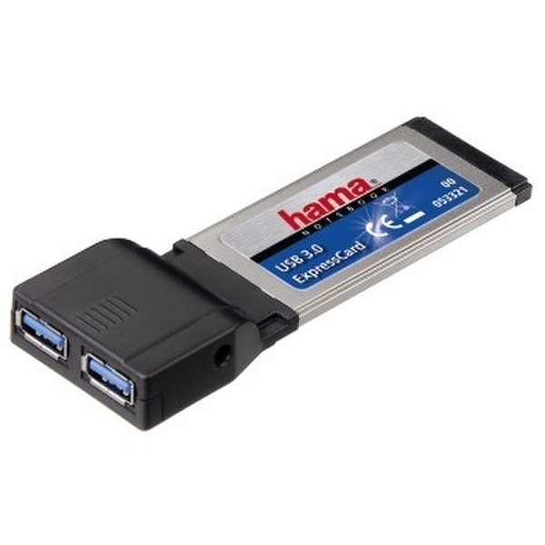 Hama USB 3.0 ExpressCard USB 3.0 Schnittstellenkarte/Adapter