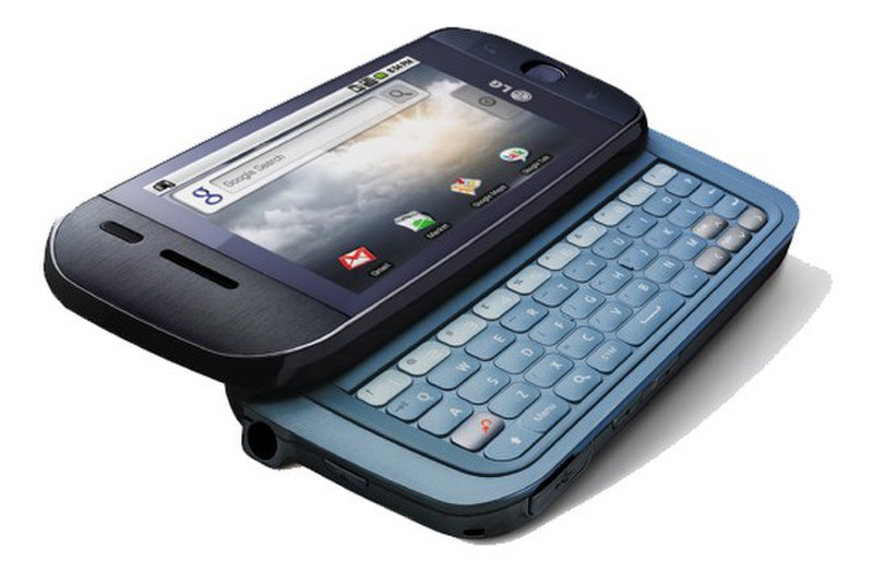 LG GW620 Single SIM Schwarz, Blau Smartphone