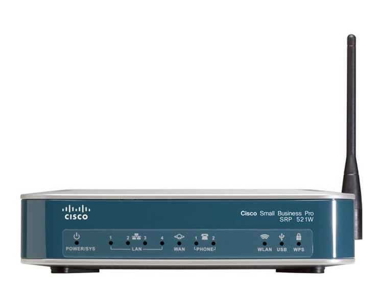 Cisco SRP526W Blue wireless router