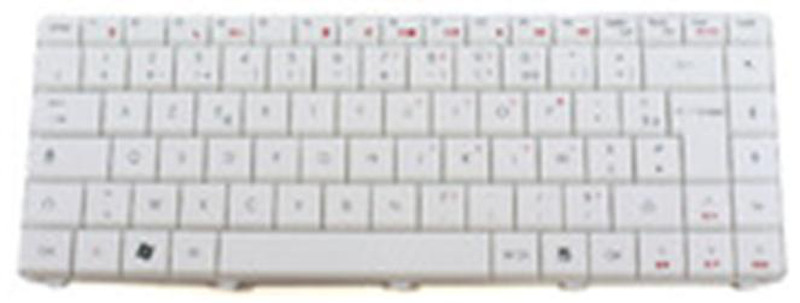Acer KB.I100A.031 AZERTY Бельгийский Белый клавиатура