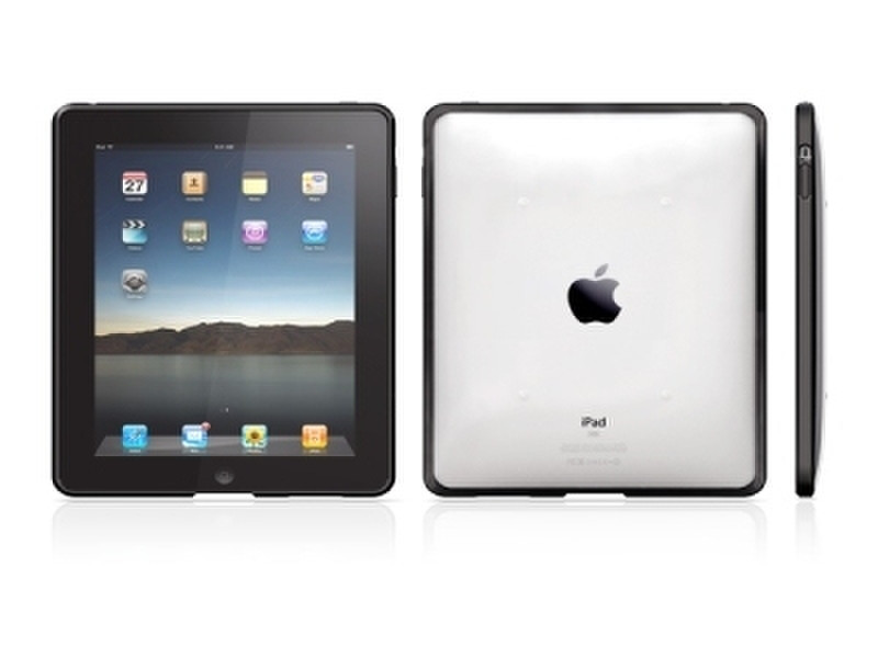 Macally Clear protective snap-on case with silicon iPad
