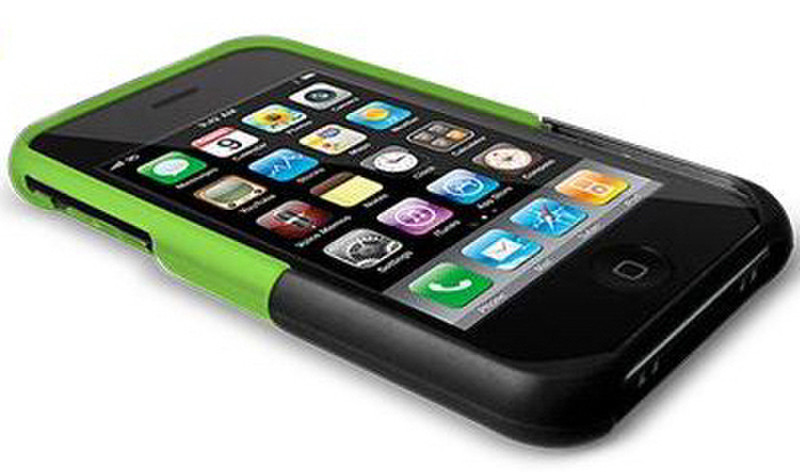 ifrogz iPhone 3G & 3G(S) Frosted Luxe Черный, Зеленый