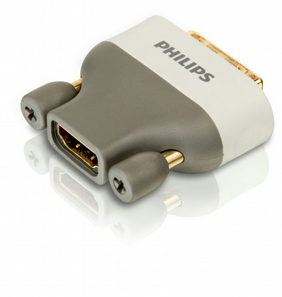 Philips SWV3459S/27 HDMI DVI Серый адаптер для видео кабеля