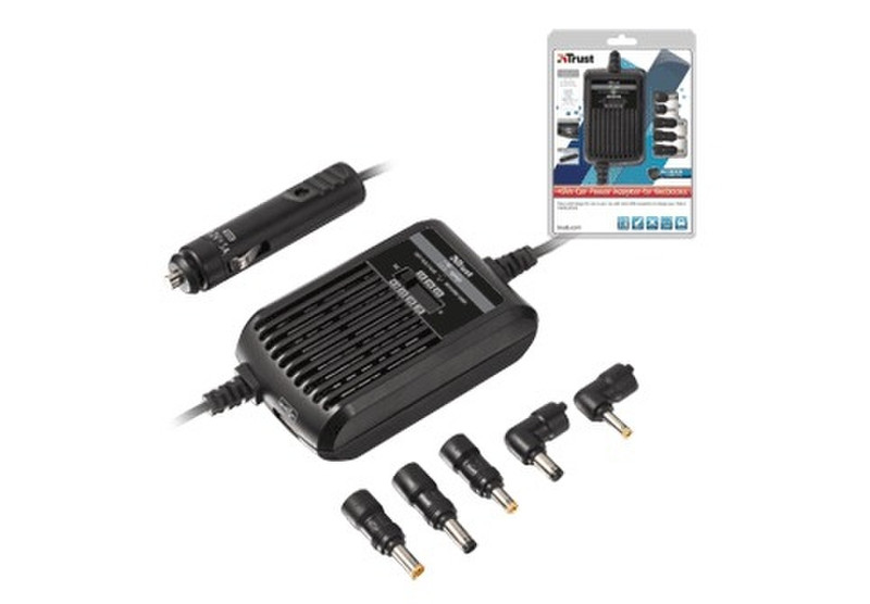 Trust 45W Car Netbook Power Adapter Black power adapter/inverter