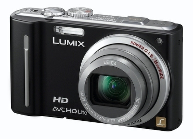 Panasonic Lumix DMC-TZ10 Kompaktkamera 12.1MP 1/2.33Zoll CCD 4000 x 3000Pixel Schwarz