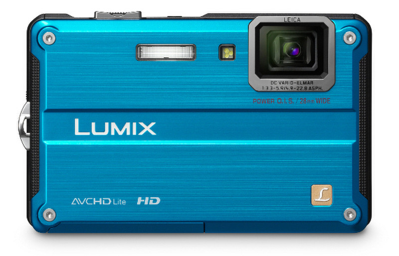 Panasonic Lumix DMC-FT2 Kompaktkamera 14.5MP 1/2.33Zoll CCD 4320 x 3240Pixel Blau