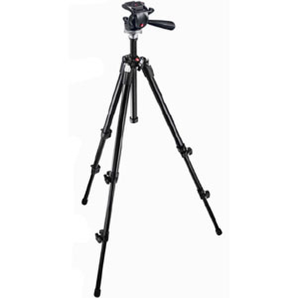 Manfrotto 190XDB + 391RC2 Schwarz Stativ