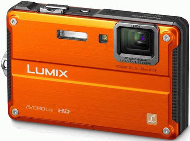 Panasonic Lumix DMC-FT2 Kompaktkamera 14.5MP 1/2.33Zoll CCD 4320 x 3240Pixel Orange
