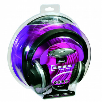 Ultron UHS-750 Binaural Kopfband Schwarz, Silber Headset