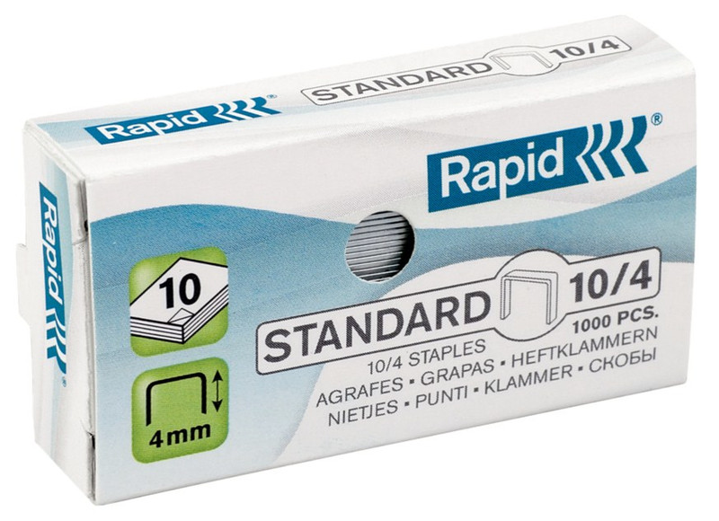 Rapid 10/4 Staples pack 1000staples