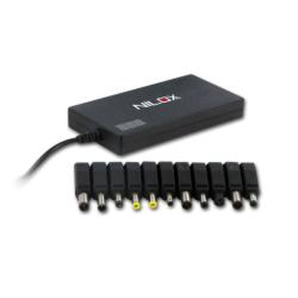 Nilox 10NXUAVA00001 90W Black power adapter/inverter