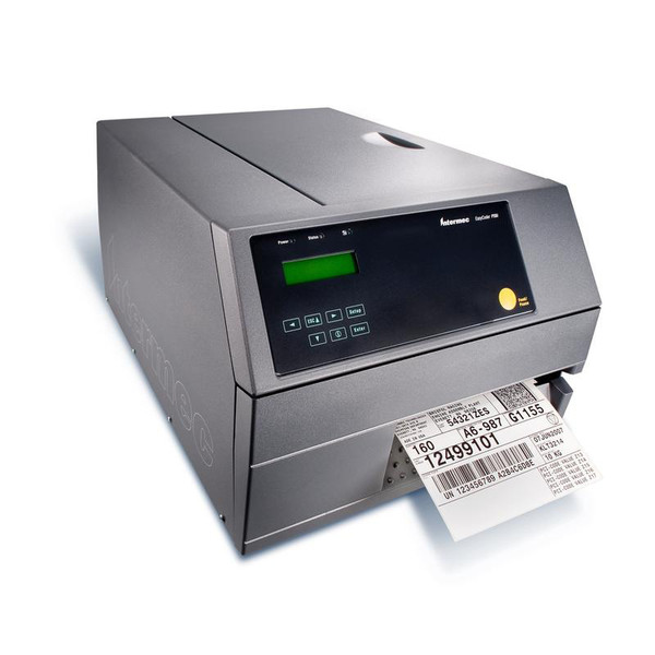 Intermec PX6i Термоперенос 300 x 300dpi Cеребряный устройство печати этикеток/СD-дисков