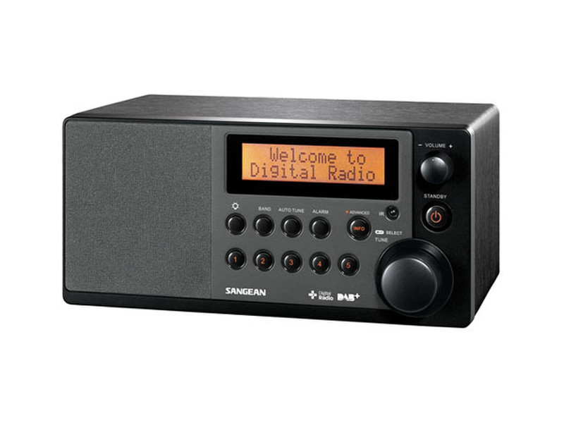 Sangean DDR-31 Personal Digital Black radio