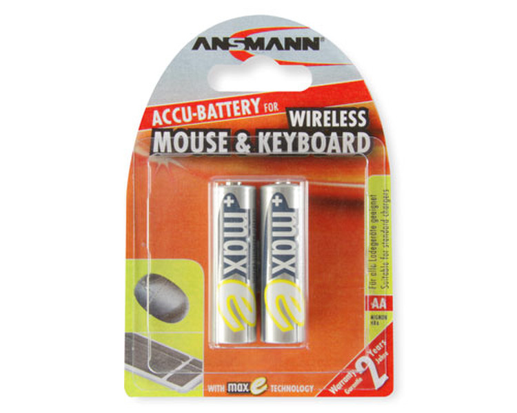 Ansmann 5035483 Nickel-Metal Hydride (NiMH) 2100mAh 1.2V rechargeable battery