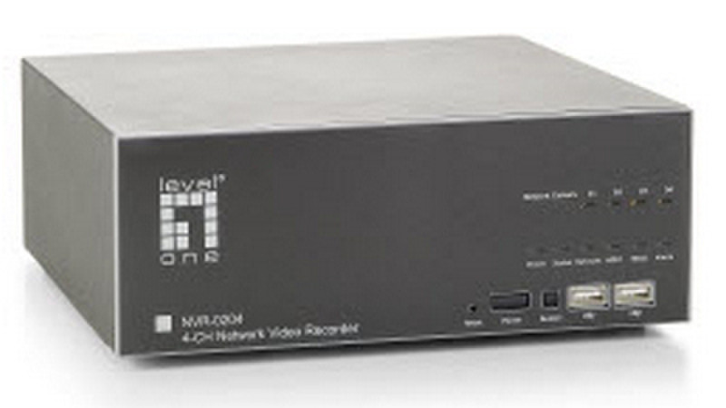 LevelOne NVR-0204 120fps Video-Server/-Encoder