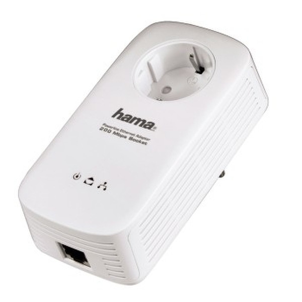 Hama Powerline LAN Adapter 200Mbit/s networking card