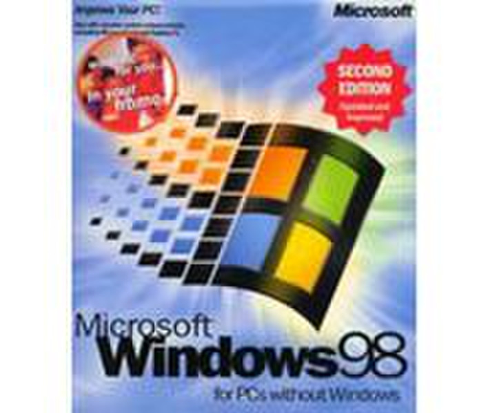 Microsoft Windows 98 French Disk Kit MVL CD Second Edtn