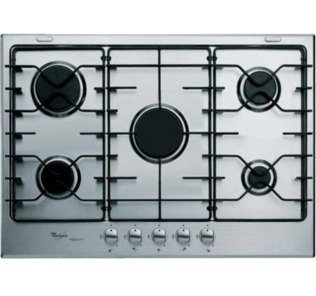 Whirlpool AKT 720/IXL Встроенный Gas hob Нержавеющая сталь