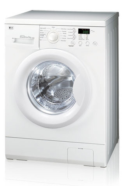 LG F1256QD freestanding Front-load 7kg 1200RPM A+ White washing machine