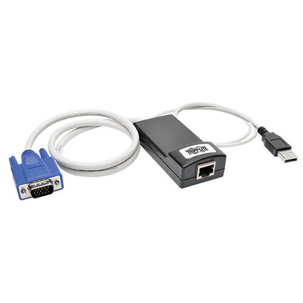 Tripp Lite B078-101-USB Schwarz Tastatur/Video/Maus (KVM)-Kabel