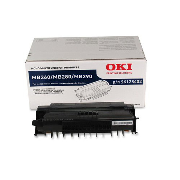 OKI 56123402 5600страниц Черный тонер и картридж для лазерного принтера