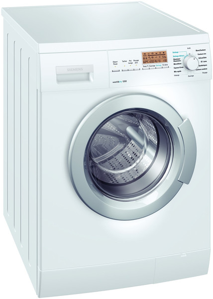 Siemens WD12D560FF Отдельностоящий Фронтальная загрузка 2.5кг C Белый сушилка для белья