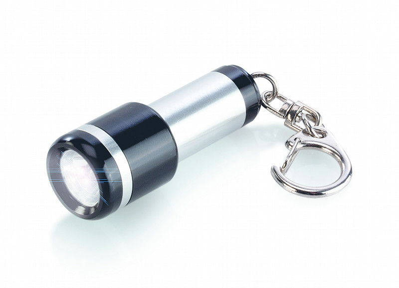 Ansmann X Key-One Keychain flashlight LED Black,Stainless steel