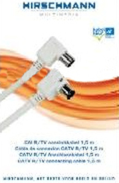 Hirschmann 695002997 5m White coaxial cable