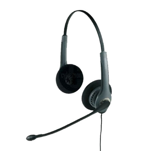 Jabra GN2000 Duo Binaural Verkabelt Grau Mobiles Headset