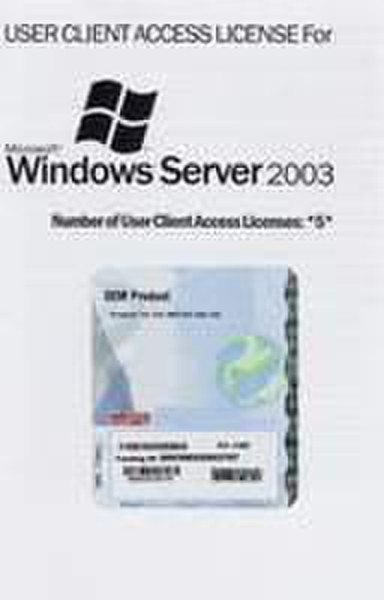 Microsoft OEM WIN SERVER 2003 CAL