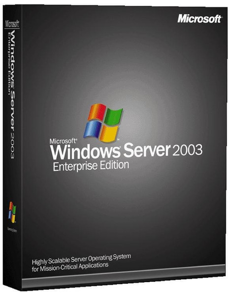 Microsoft Windows Server Enterprise 2003, EN, Disk kit