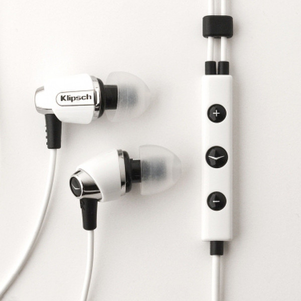 Klipsch Image S4i Binaural Wired White mobile headset