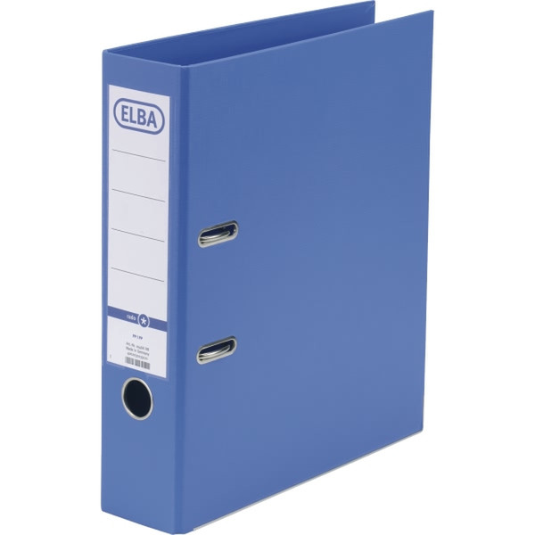 Elba Smart PP/PP, 80 mm Polypropylene (PP) Blue folder