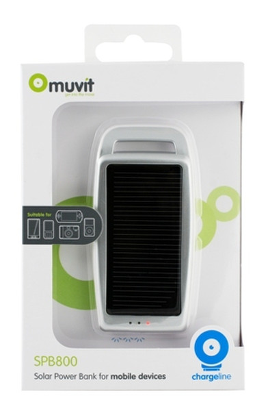 Muvit MUSPB800 White mobile device charger