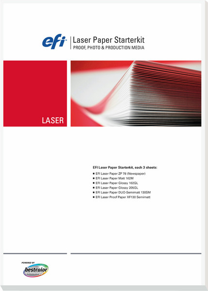 EFI Laser Magazine Print Paper 130 Semiglossy Semi-gloss inkjet paper