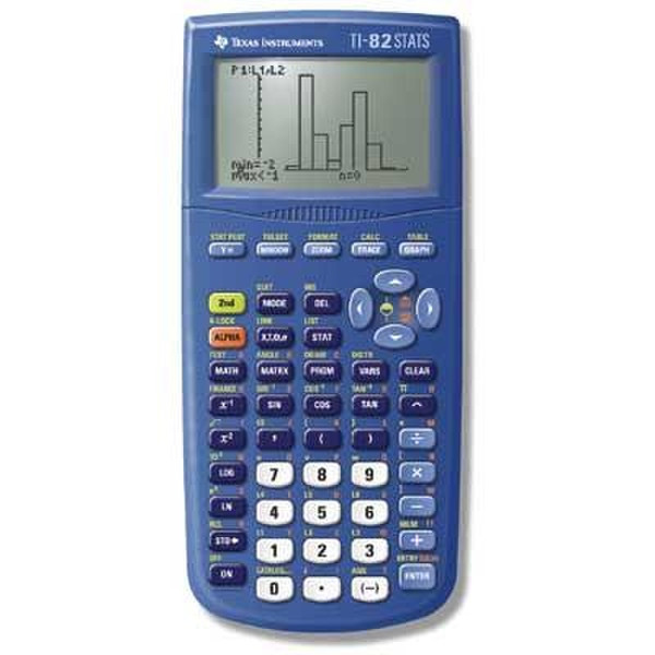 Texas Instruments TI-82 STATS Карман Graphing calculator Синий