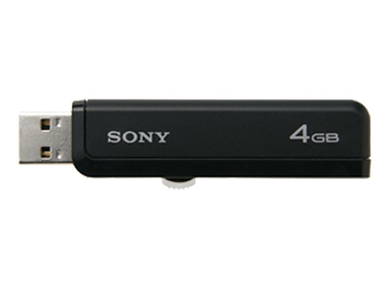 Sony USM4GJB 4ГБ USB 2.0 Тип -A Черный USB флеш накопитель