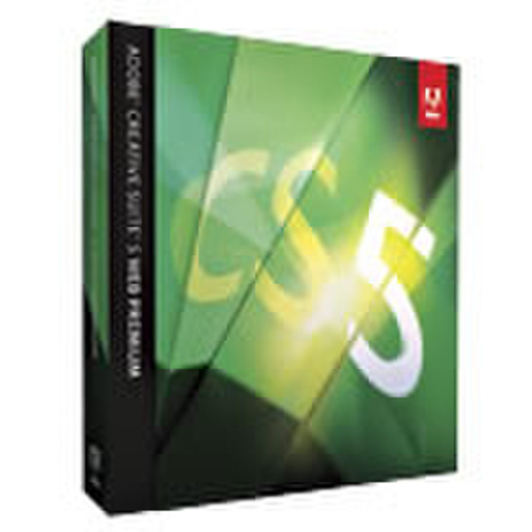 Adobe Creative Suite Upg f/ Suites 2/3v - CS5 Web Premium v5, DVD, Mac, DE