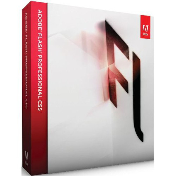 Adobe Flash Professional CS5 v11, DVD, Win, FR, DVD Set