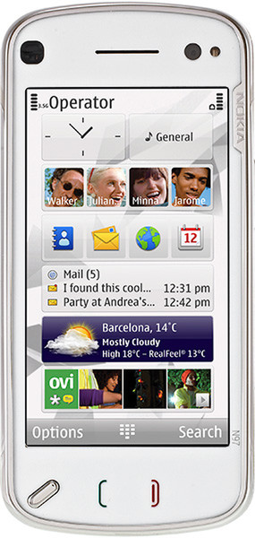 Nokia N97 Mini Weiß Smartphone