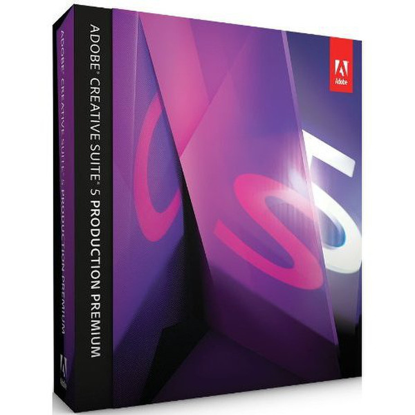 Adobe Creative Suite ® 5 Production Premium, Mac, DVD, FR